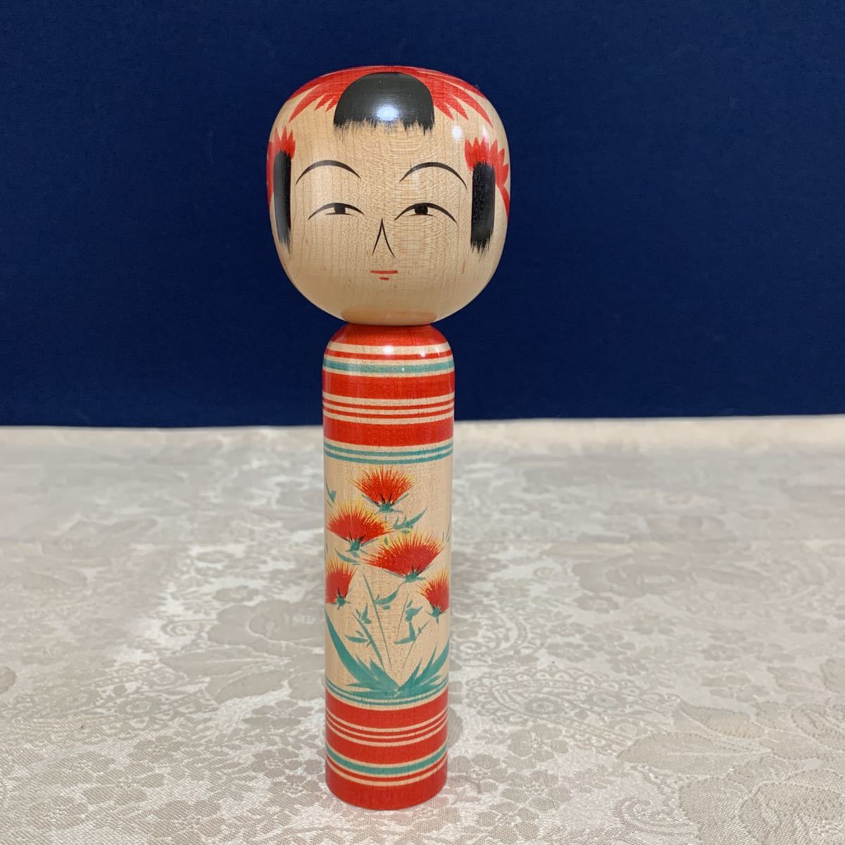 英太郎作 雛こけし （2）佐藤英太郎さんの個展に行きました 2019年3月8 