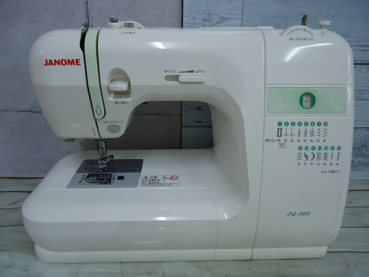 ジャノメミシン 電子ミシンJQ560 ジャノメjq560（家電）の通販 