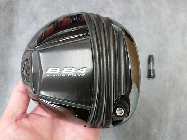 BB4 ドライバーヘッド 超美品スリーブ、ウェイト付