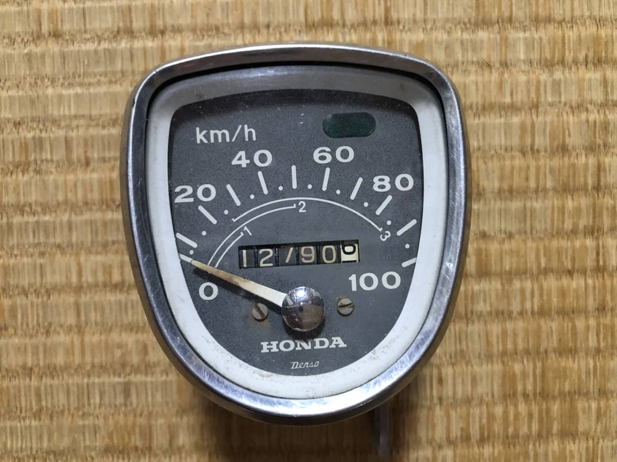 ホンダ純正品 C65 スピードメーター 旧車 当時物 未使用 NOS スーパー 