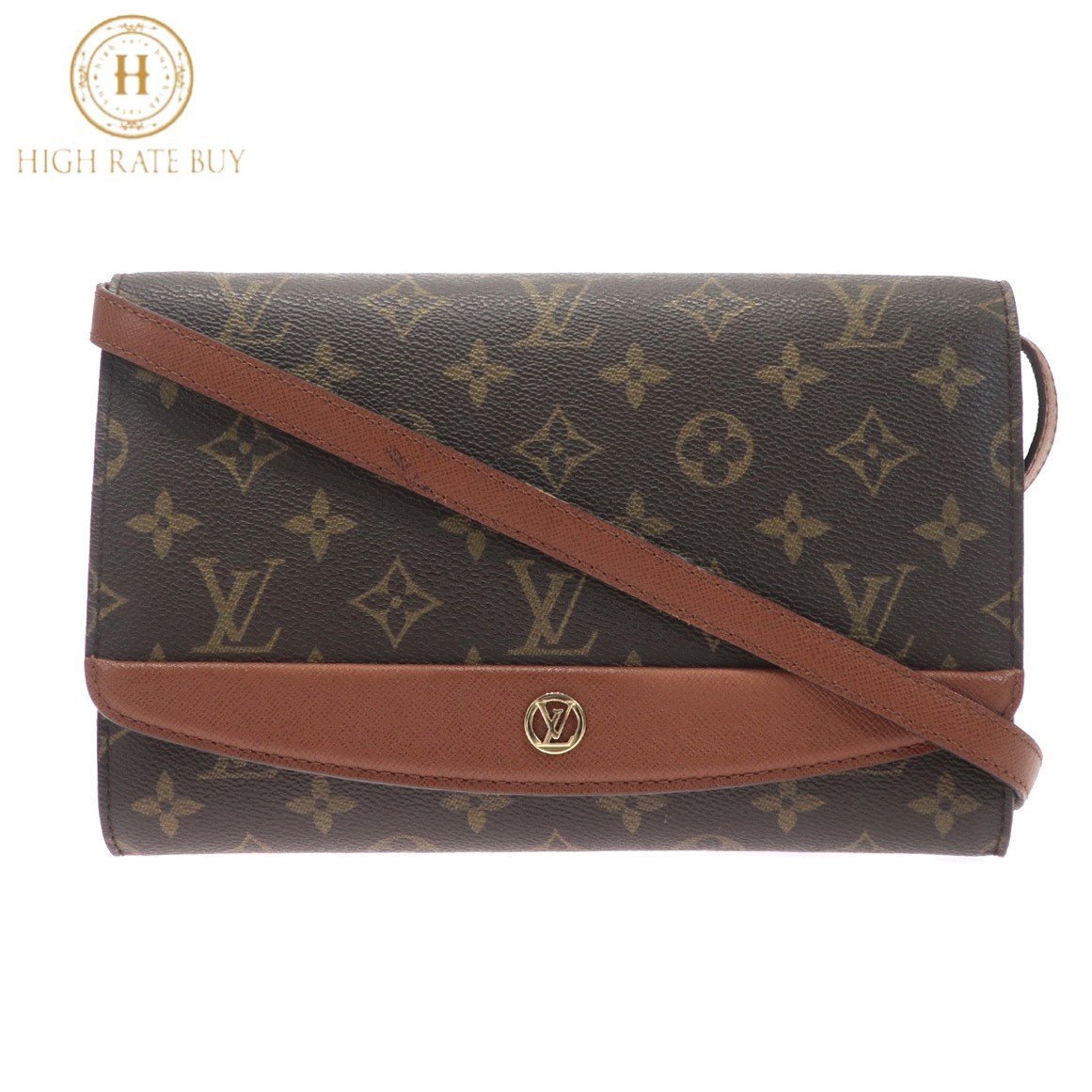 赤字超特価，SALE 1円スタート LOUIS VUITTON ルイ ヴィトン ボルドー24 M51797 MI1917 モノグラム レディース ショルダーバッグ 肩掛け ブラウン ロゴ金具(ショルダーバッグ)｜売買されたオークション情報、yahooの商 かばん、バッグ
