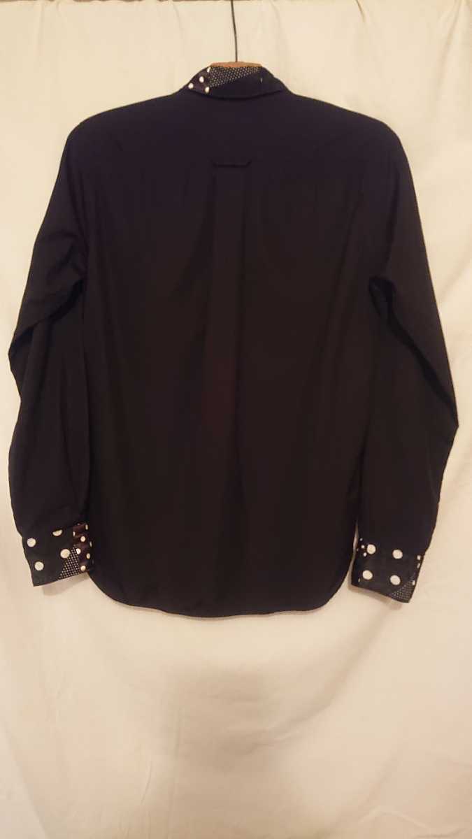 COMME des GARCONS HOMME 異素材切り替えデザインブロードシャツ