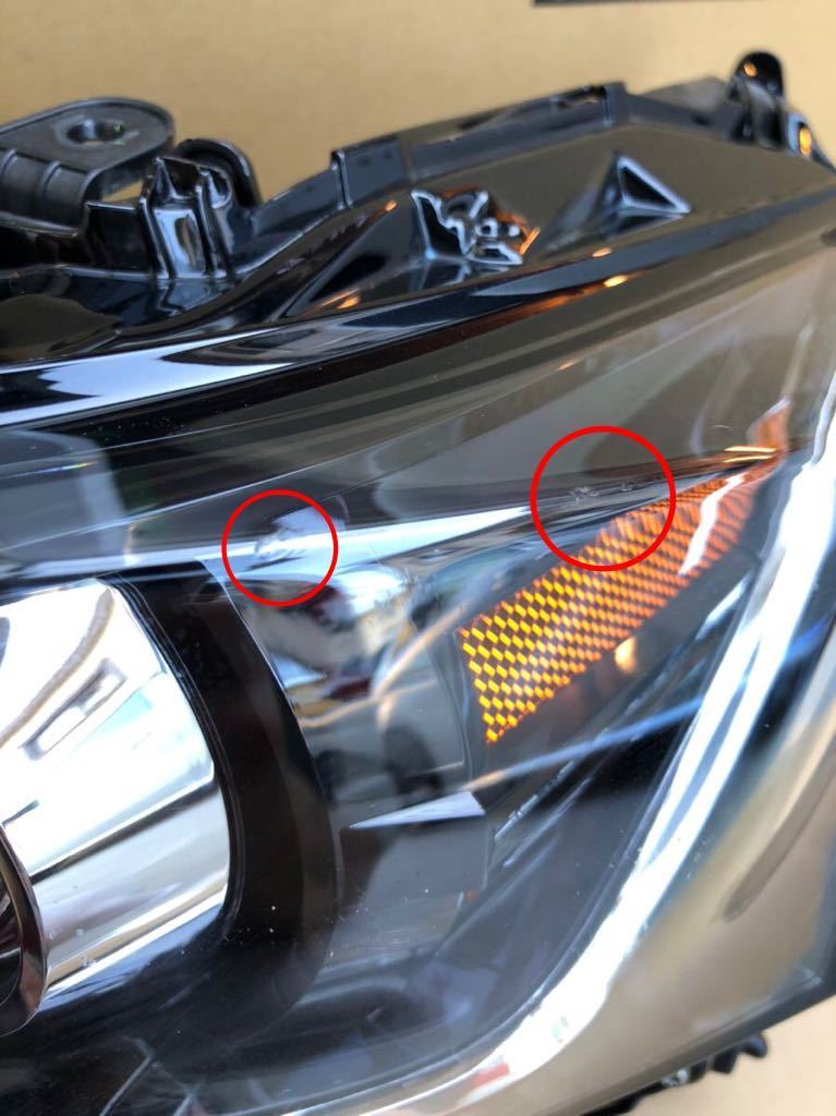 純正 レクサス IS200t 左 ヘッドライト ヘッドランプ lexus 後期 単眼