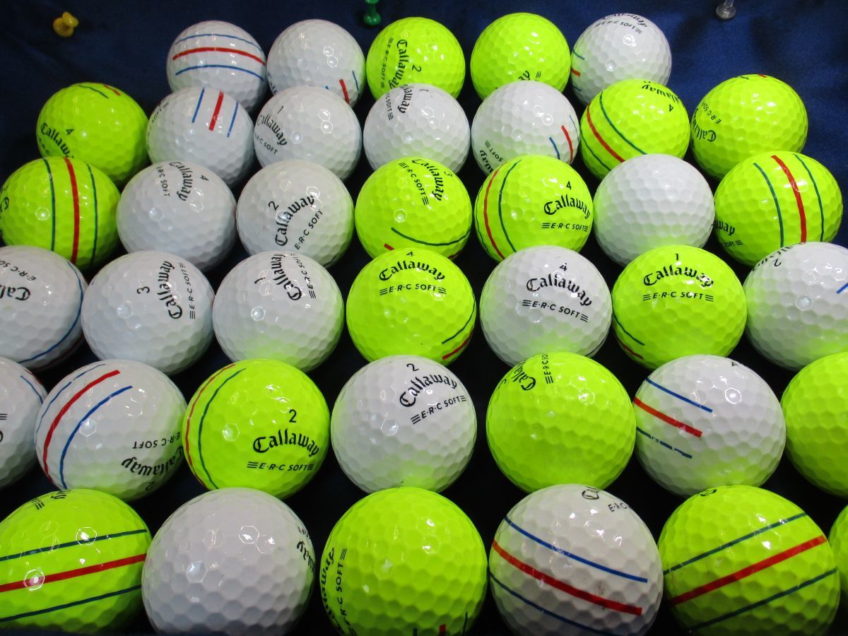 キャロウェイ　Callaway ERC Soft ゴルフボール 6スリーブ キャロウェイ Callaway ERC Soft ゴルフボール 6スリーブ キャロウェイ