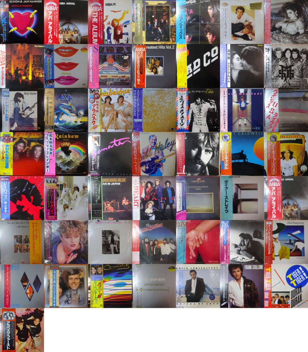 豊富な，高品質 D00080 大量 ALL国内盤帯付 ②ALL JAPANESE PRESS WITH OBI ROCK & POPS 洋楽 90枚以上 2箱セット/ Rainbow Santana 他(その他)｜売買されたオークション情報、yahooの商品情報をアーカイブ公開 - オークファン その他
