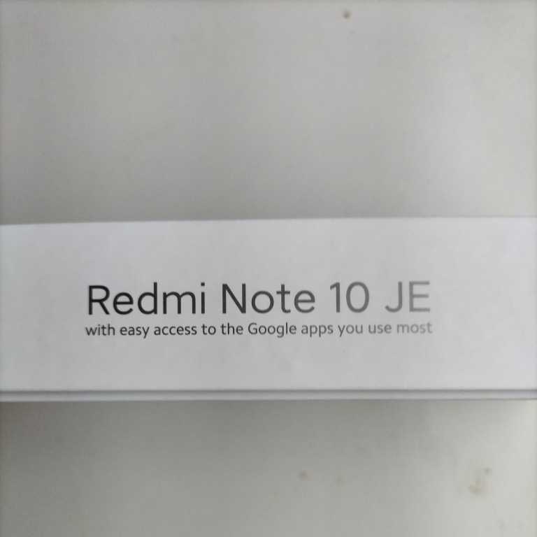 未使用品 Redmi Note10 JE クロームシルバー 【公式通販】