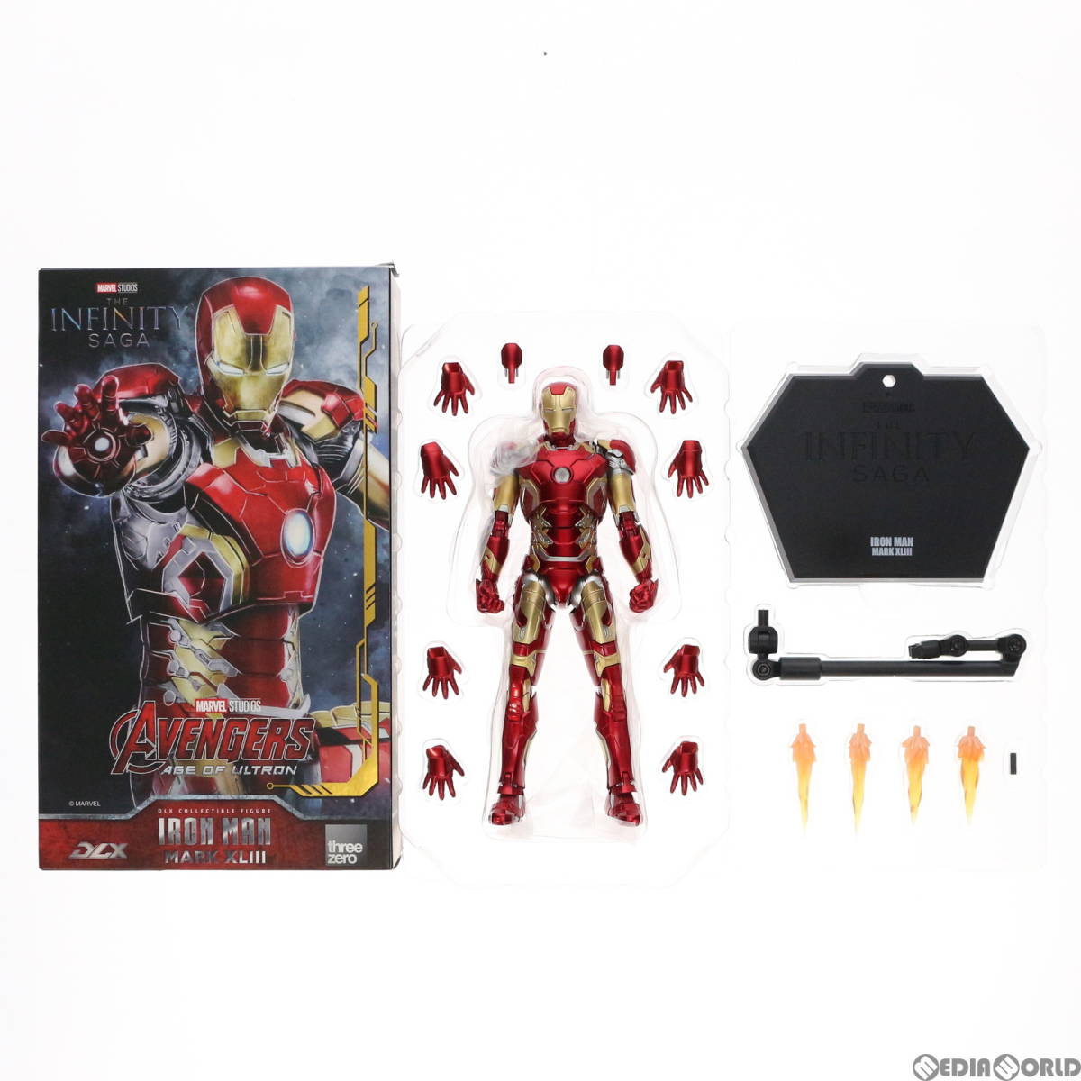 s.h.figuarts アベンジャーズ インフィニティ・ウォー ハルク 1/12 Scale DLX Iron Man Mark 43(1/12スケール DLX アイアンマン