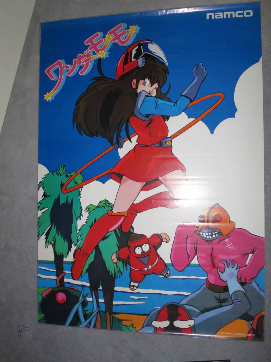 ポスター ワンダーモモ ナムコ - MUSEUM Yahoo!オークション NAMCO