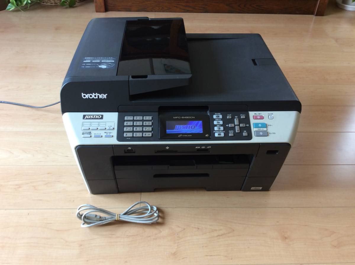 Brasther ブラザー MFC-6490CN A3インジェクト FAX 複合機 通電確認済
