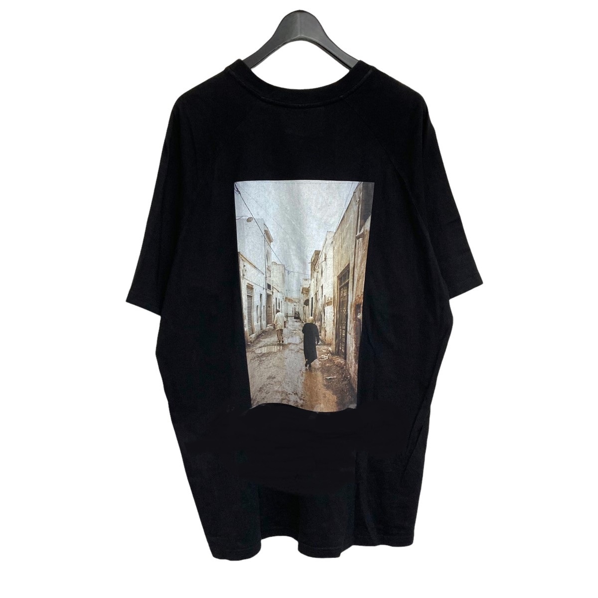 国内正規★ Song For The Mute LE BLED 写真 プリント クルーネック クルーネック Tシャツ 201 MTKO18P9 ROOTBLK ソングフォーザミュート