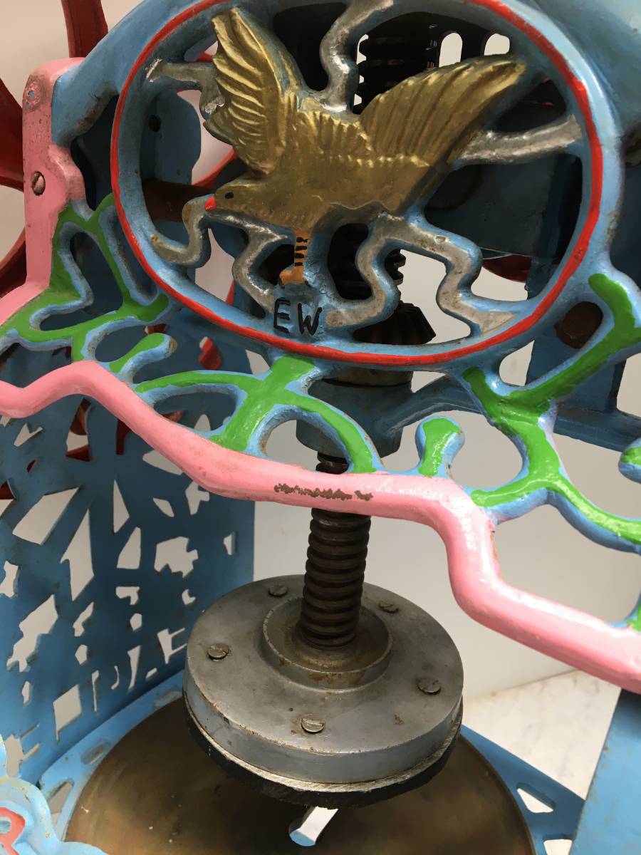 かき氷機 1 業務用 EAGLE/イーグル 手動かき氷機 氷削機 アンティーク