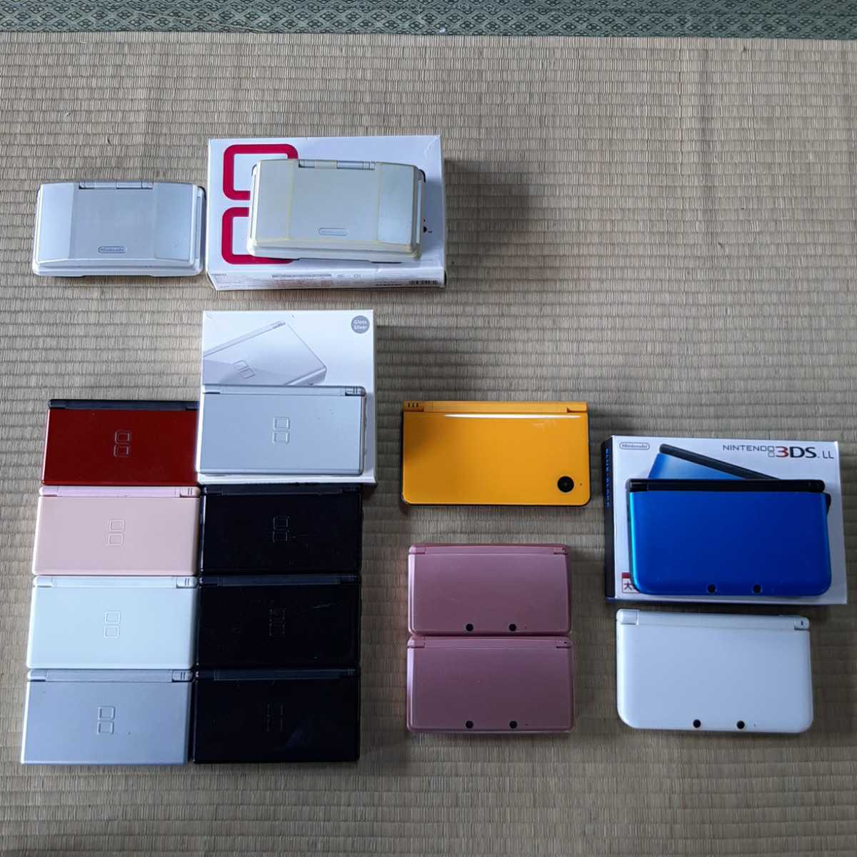 1円～ ニンテンドー 3DSLL×2 3DS×2 DSiLL×1 DSlite×8 初代DS×2 本体 