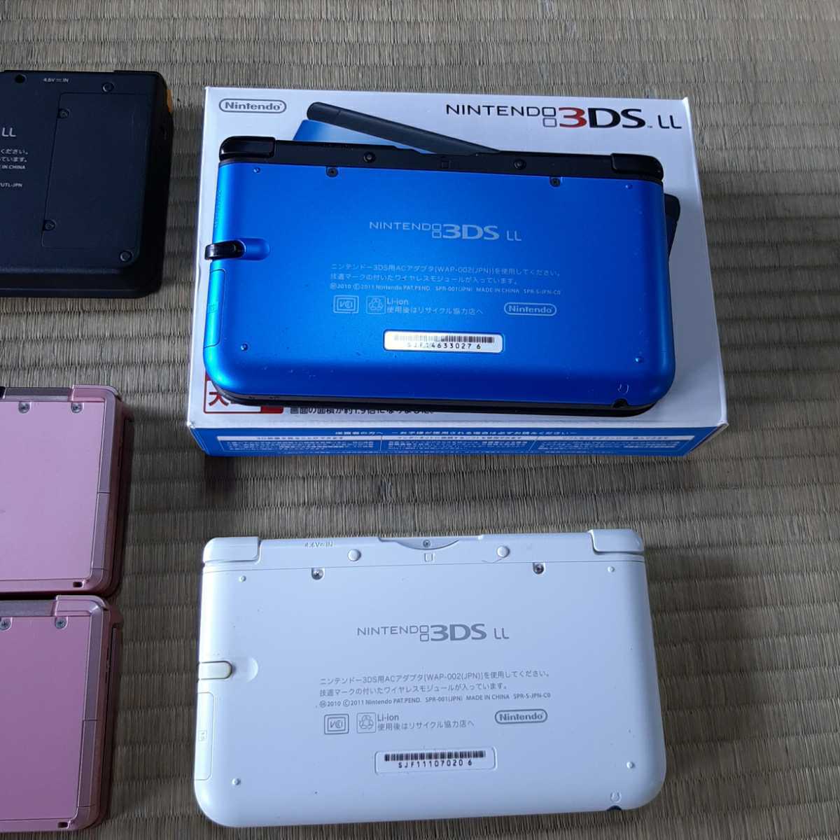 1円～ ニンテンドー 3DSLL×2 3DS×2 DSiLL×1 DSlite×8 初代DS×2 本体 