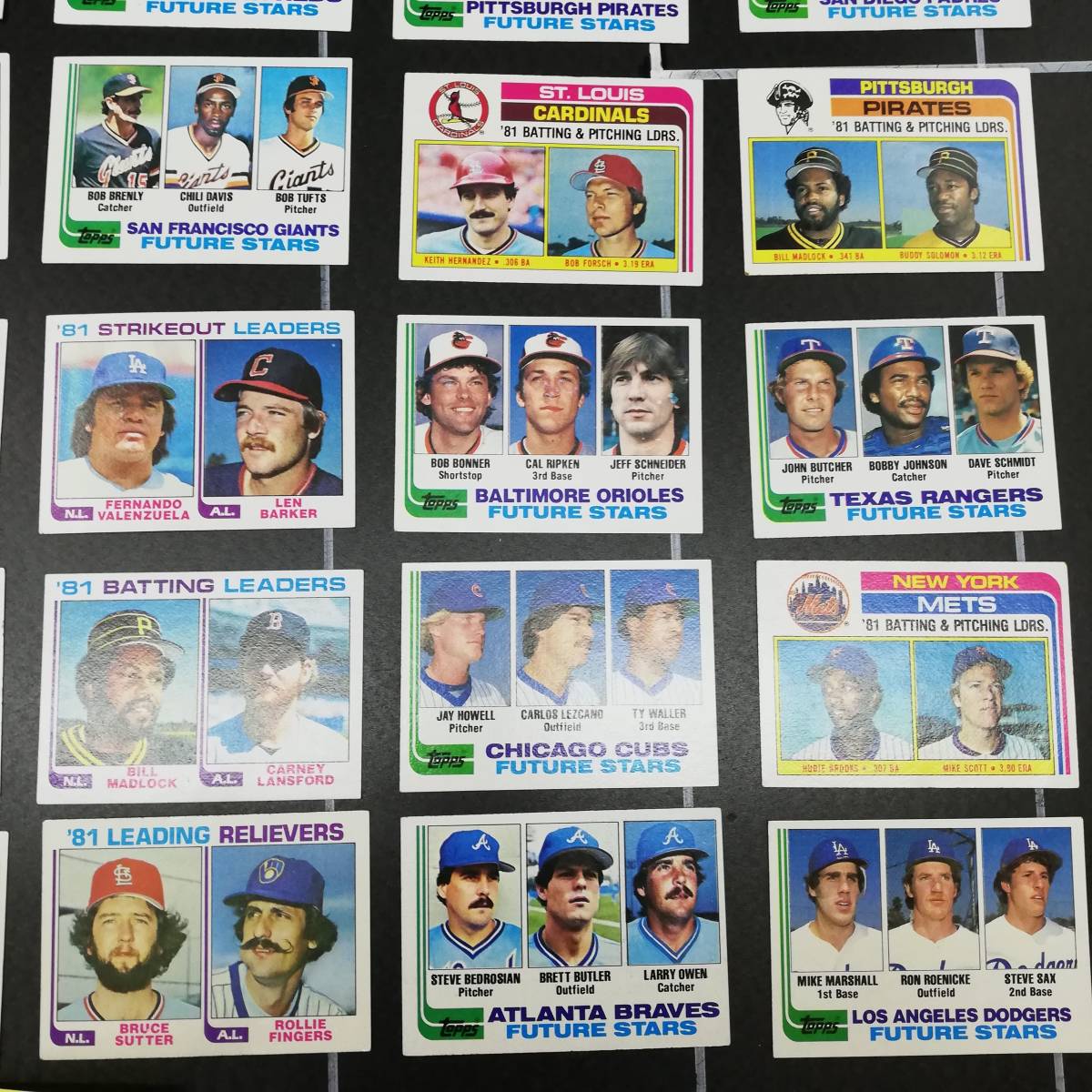 CD-11◇MLBカード33枚セットまとめて◇Topps◇トップス◇1981～1982 