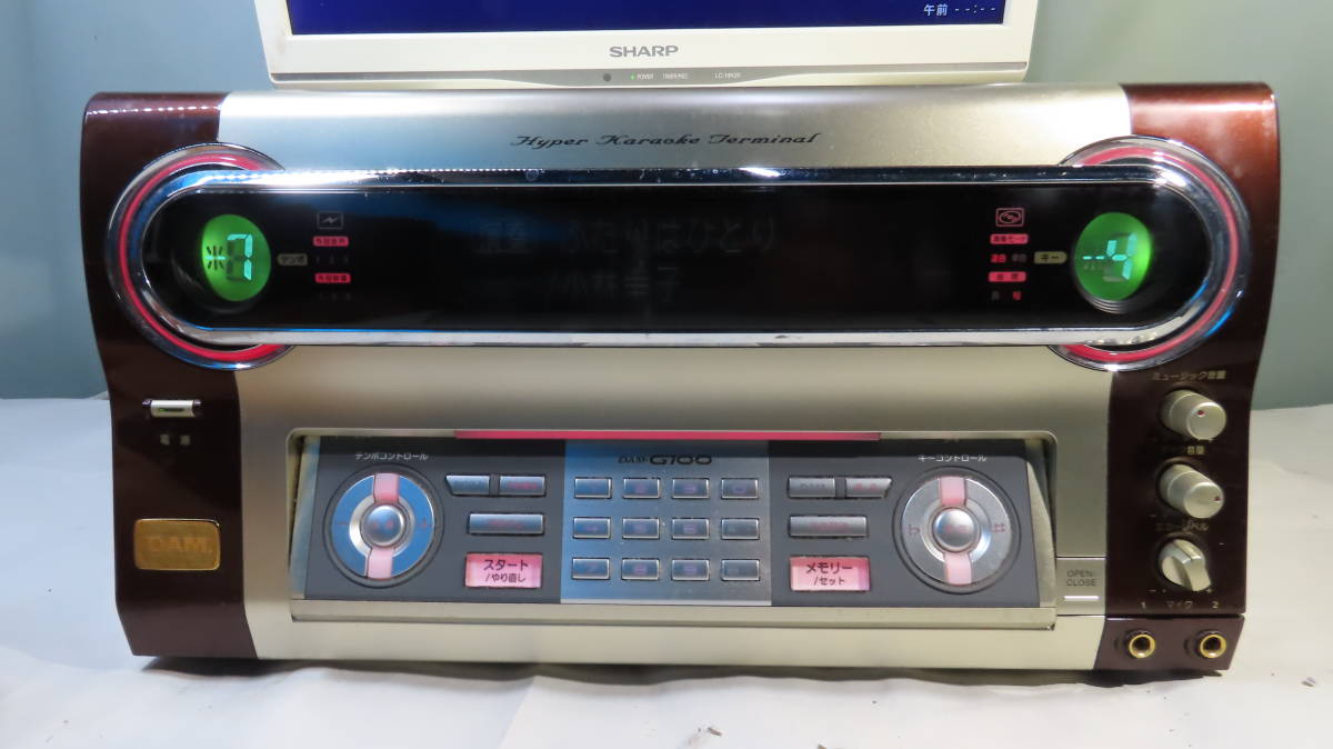 カラオケ現状品 ※ DAM Hyper Karaoke Terminal 【 DAM-G100