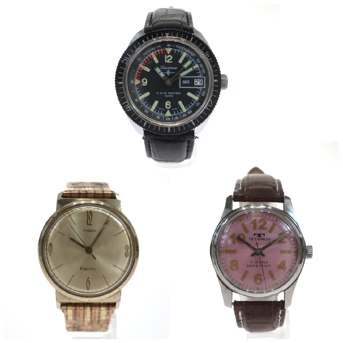 腕時計 テクノス Yahoo!オークション TSM208\u2044TGM615 TECHNOS 