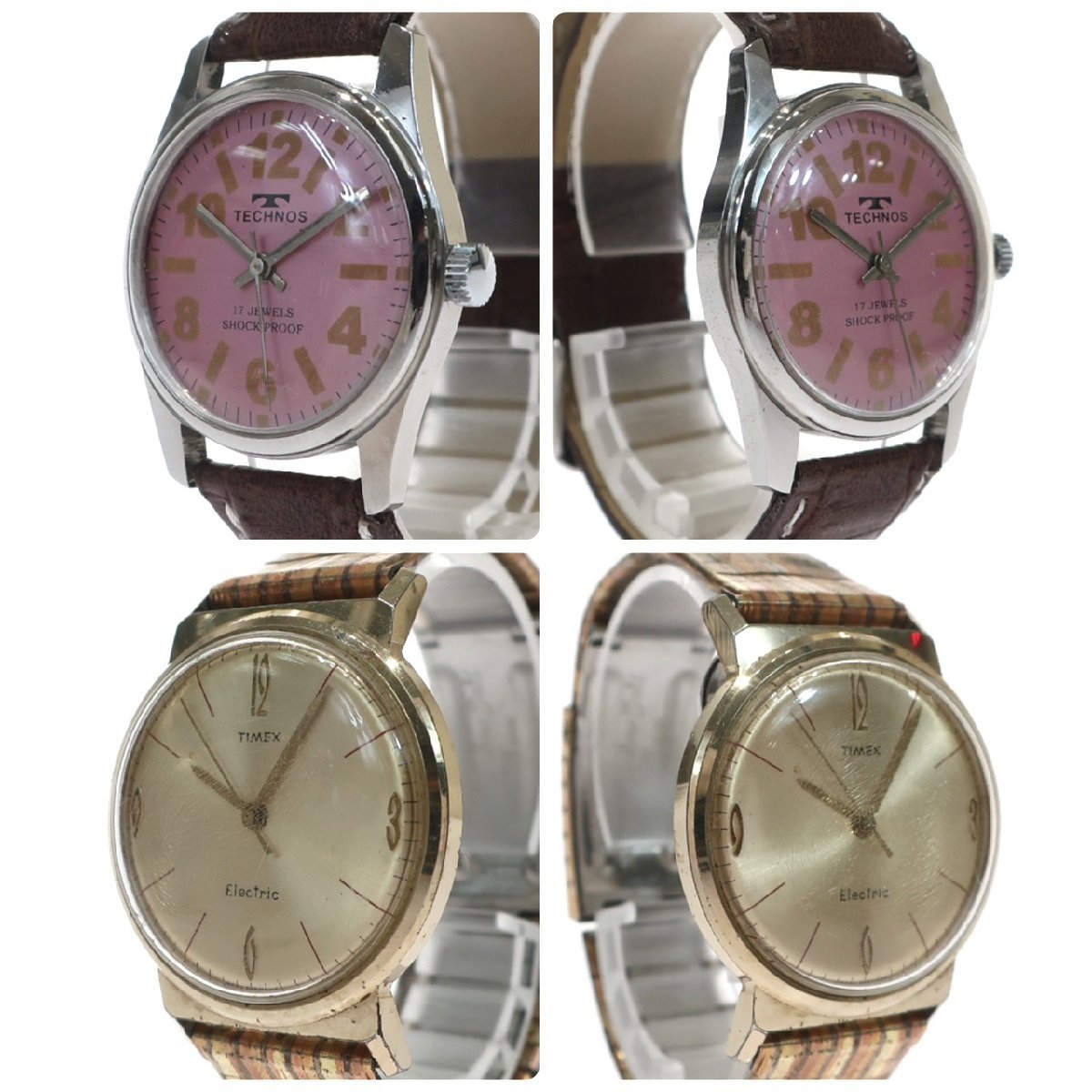 腕時計 テクノス Yahoo!オークション TSM208\u2044TGM615 TECHNOS 