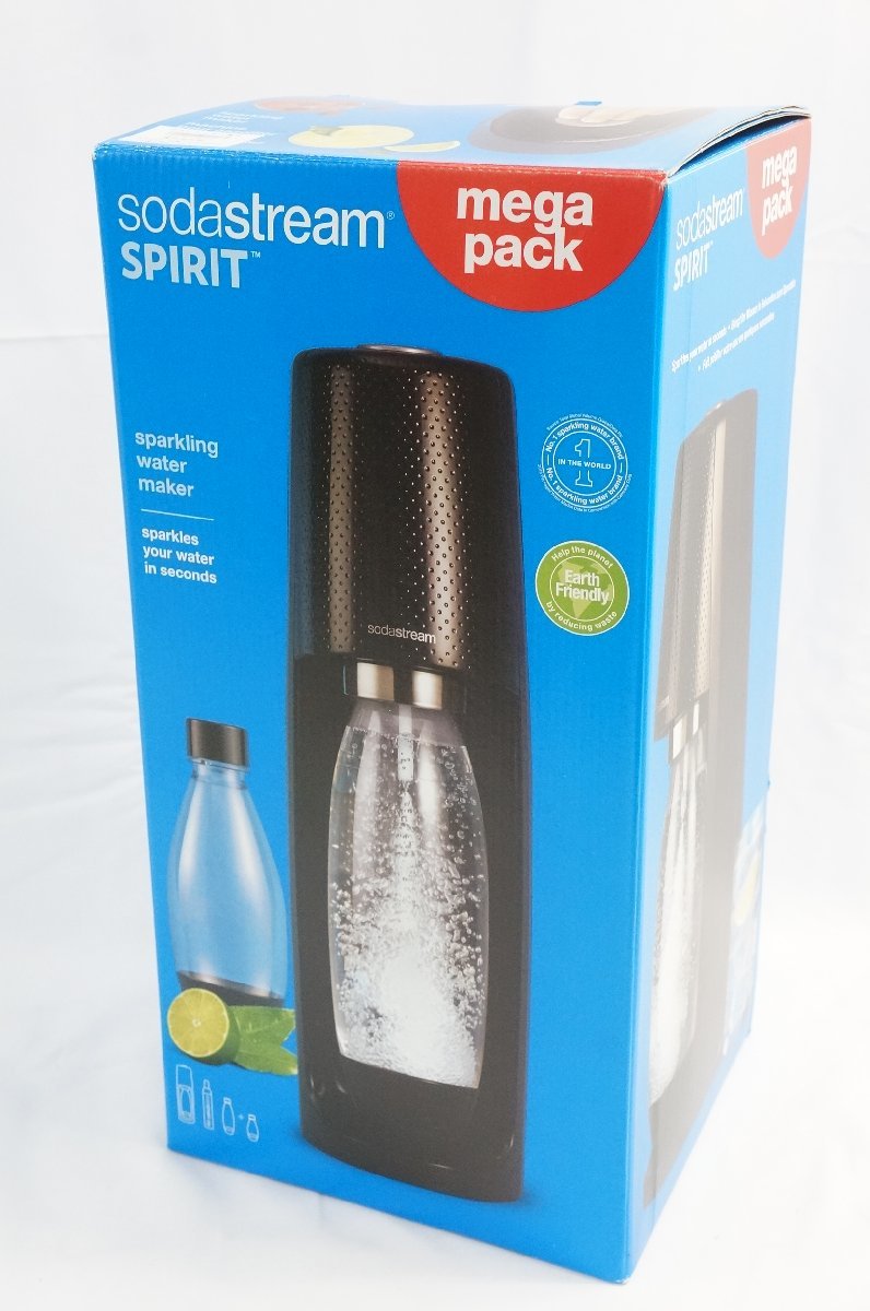 soda stream spirit MEGAPACK Sodastream MegaPack Spirit Red készlet