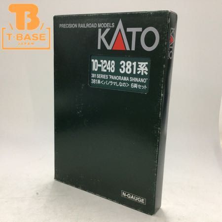 1円～ 動作確認済み KATO Nゲージ 10-1248 381系 パノラマしなの　6両セット