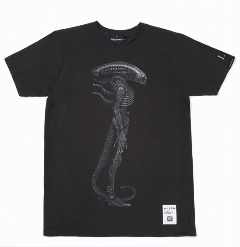 【人気セール，安い】 TORCH TORCH エイリアン ビッグチャップ Tシャツ サイズM(イラスト、キャラクター)｜売買されたオークション情報、yahooの商品情報をアーカイブ公開 - オークファン Mサイズ