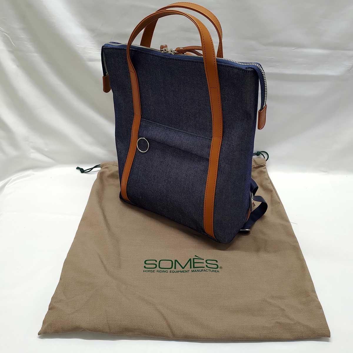 中古・未使用品】ソメスサドル スフレ バックパック リュック トート 