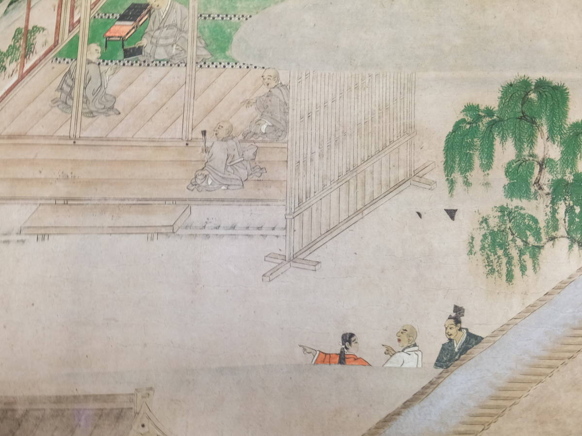 定価34万円！本願寺親鸞聖人伝絵！4巻揃い！原色再現豪華複製！絵巻物