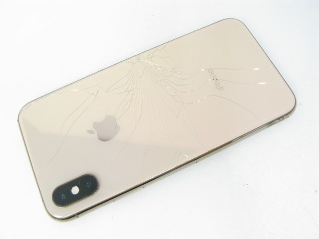 Apple iPhoneXS 64GB ゴールド ソフトバンク SIMフリー SIMロック解除済【P7312】 64GB iPhone ゴールド 携帯電話、スマートフォン APPLE ジャンク品iPhone