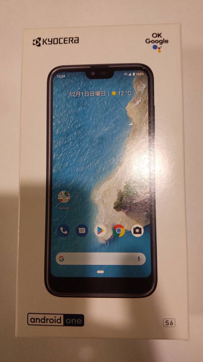 Y!mobile 京セラ Android One S6 ブラック SIMロック解除済 One