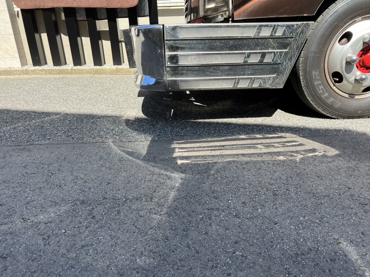 デコトラ前だしバンパー2トン標準