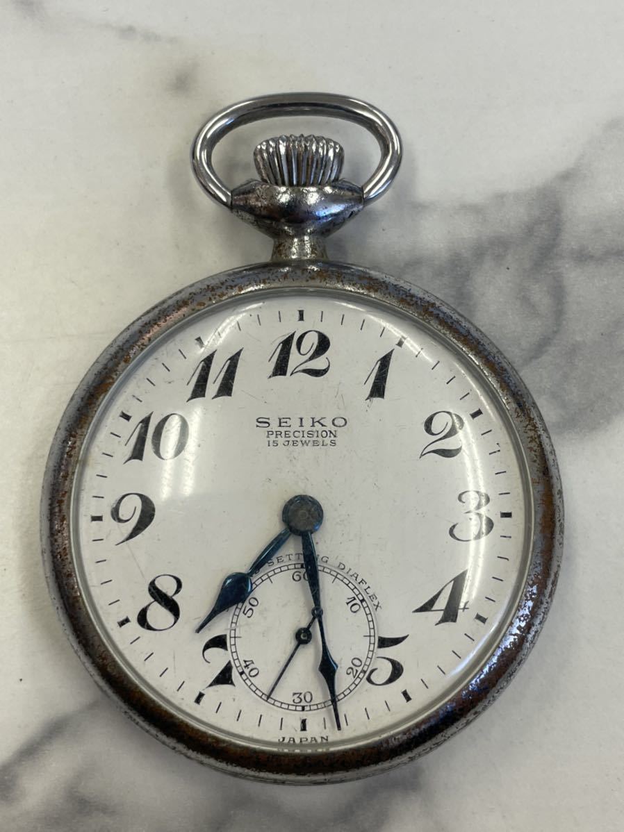 懐中時計 プレシジョン セイコー 手巻き 稼働品 ⁄ SEIKO PRECISION 19