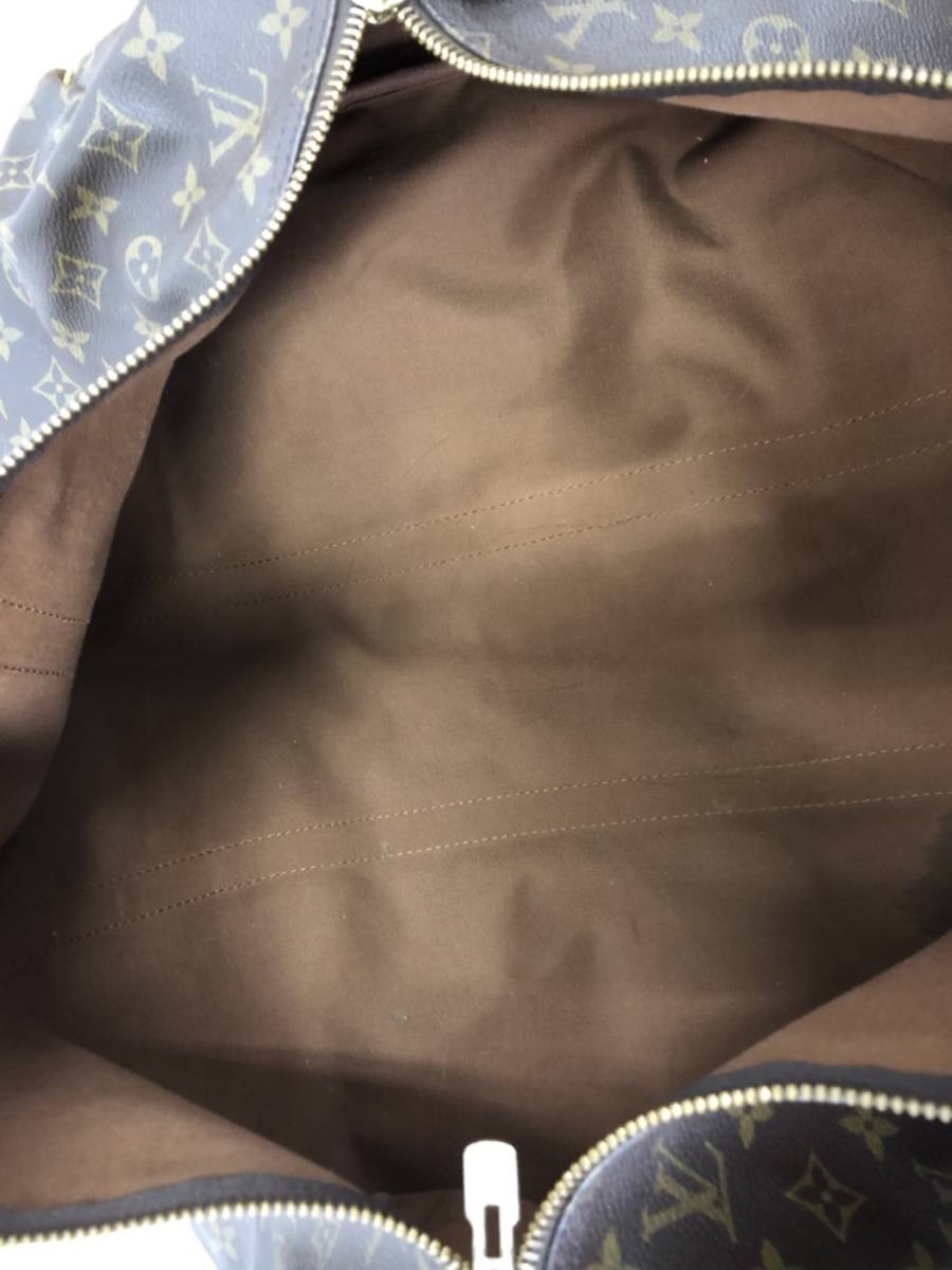 □【1円～/美品！】LOUIS VUITTON ルイヴィトン モノグラム キーポルバンドリエール55 M41414 SP0911 ボストンバッグ 旅行かばん