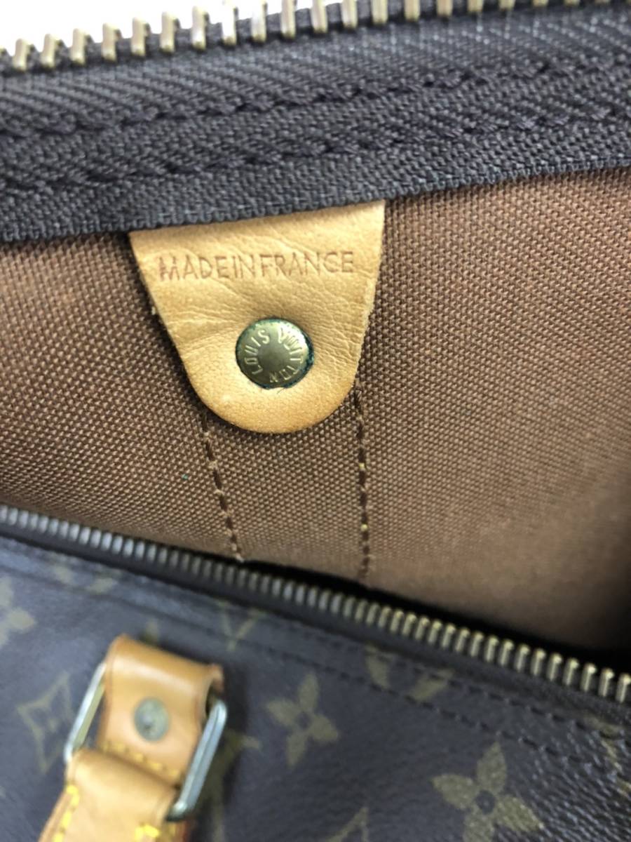 □【1円～/美品！】LOUIS VUITTON ルイヴィトン モノグラム キーポルバンドリエール55 M41414 SP0911 ボストンバッグ 旅行かばん