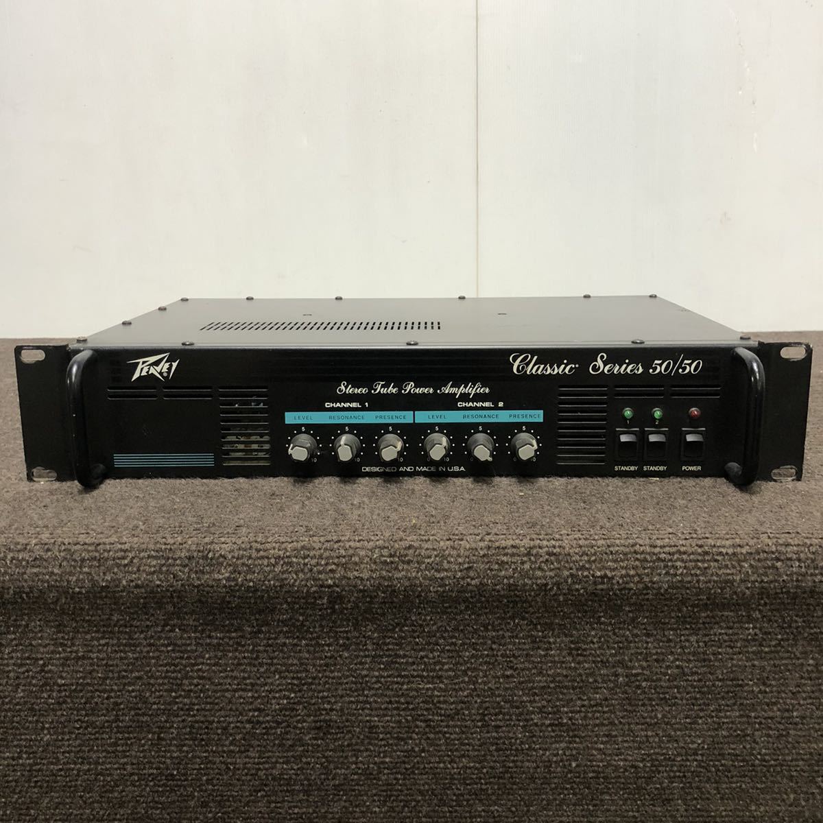 Classic 50⁄50 Peavey - Tube Power Amp Audiofanzine Amplifier 