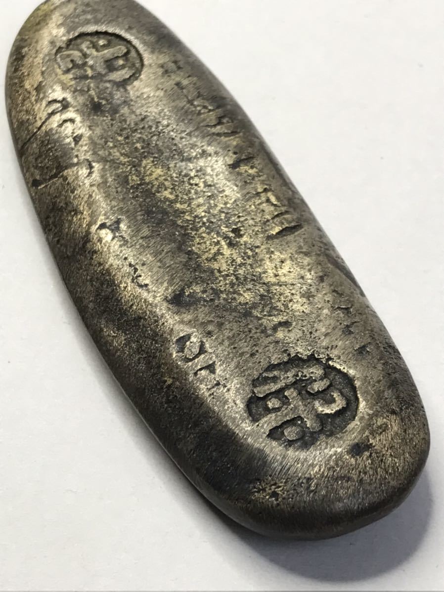 天保丁銀　120g 天保丁銀 120g 天保丁銀 | Yahoo!オークション 「長銀」アンティーク