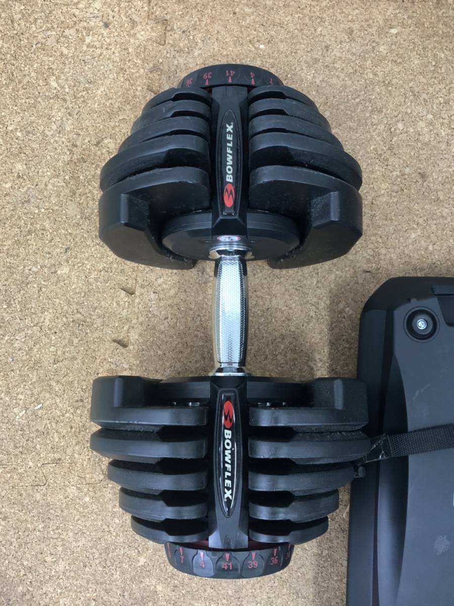 ○ 【1円～！】ボウフレックス BOWFLEX 可変式ダンベル セット 1090i 