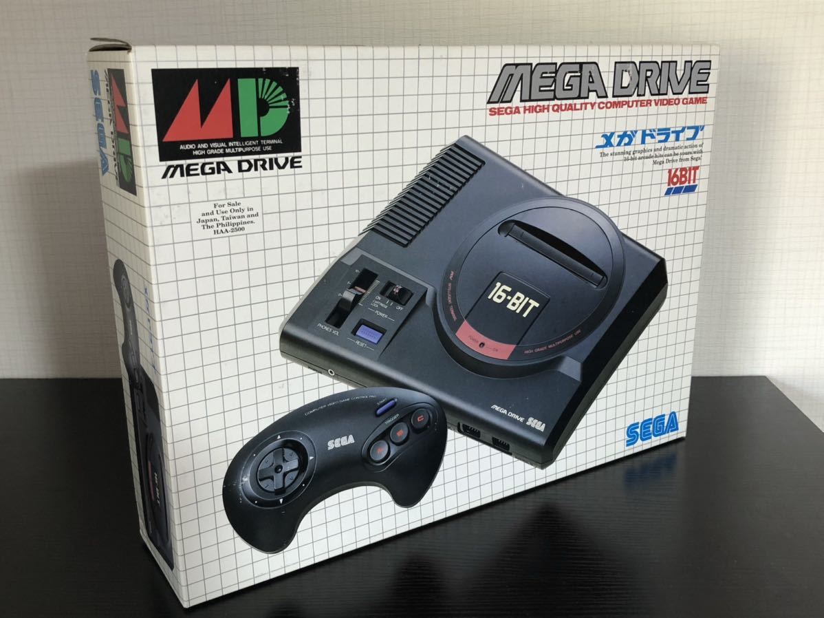 最短発送 メガドライブ 本体 16BIT SEGA MEGA DRIVE ファイティング
