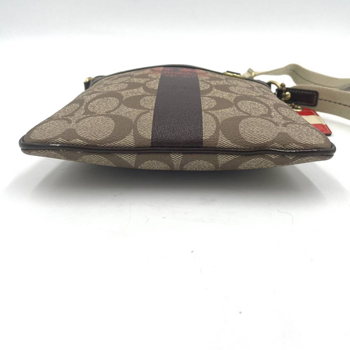 1円 【S級美品】 コーチ coach サコッシュ ショルダーバッグ ビジネス 
