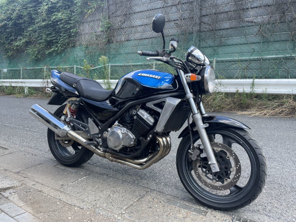 バリオス2型☆調子良好☆美車☆青火の玉カラー☆Z2ミラー☆埼玉県所沢