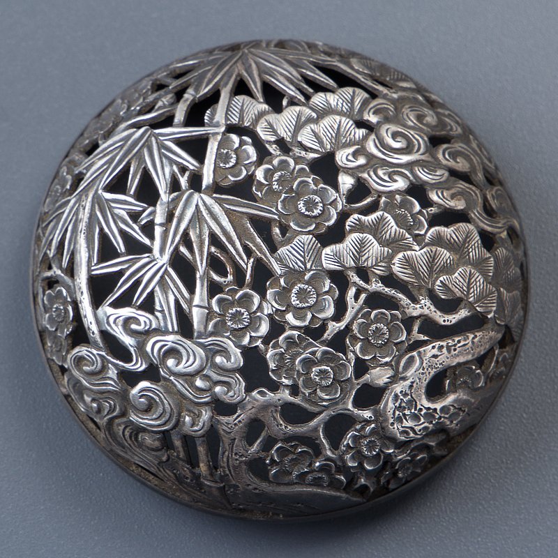 節約術購入】 ④古い三越 SILVER刻印 皿 5客組 約400g 径約12.5cm