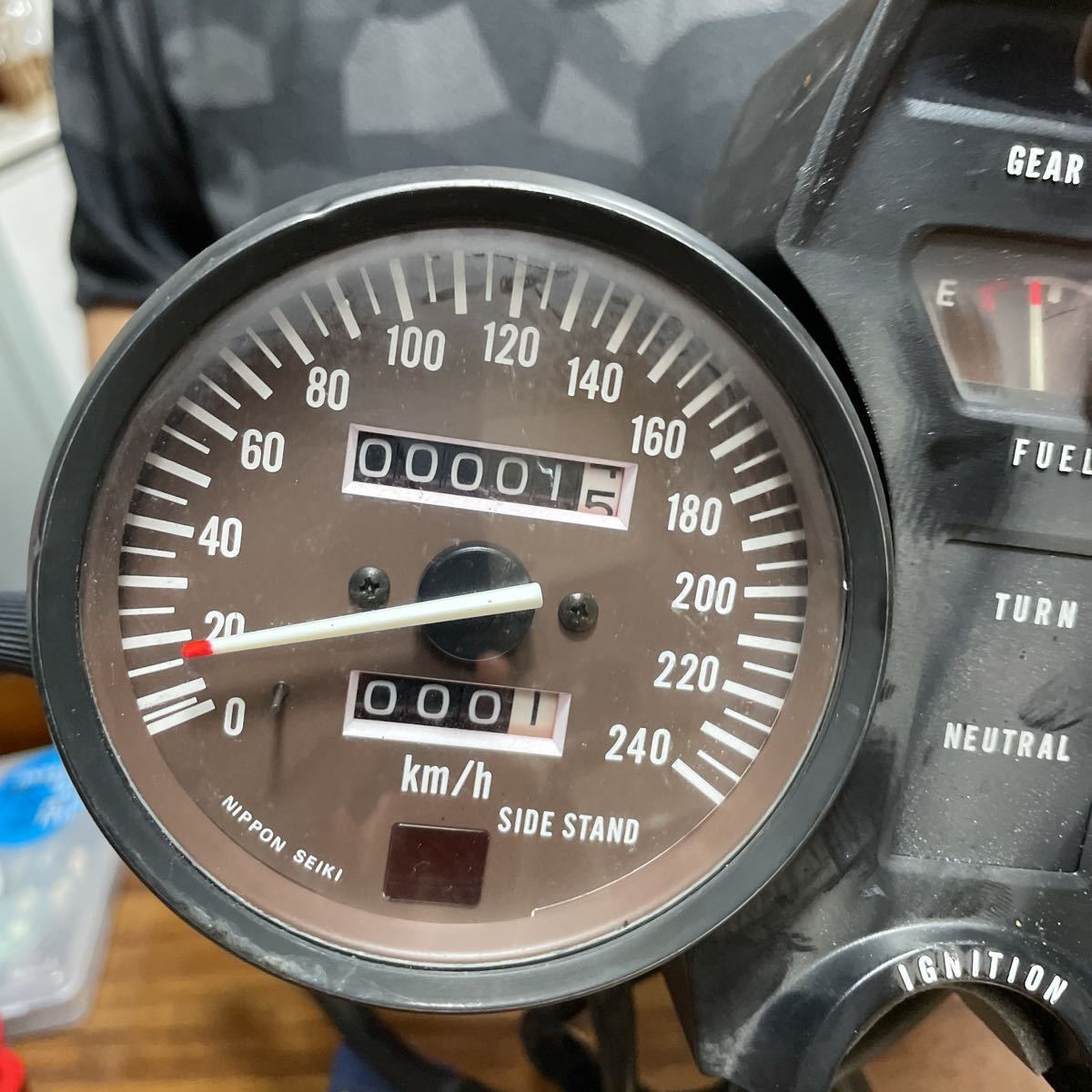 GSX400FS GSX400F スピードメーター タコメーター 純正 当時物 スズキ 
