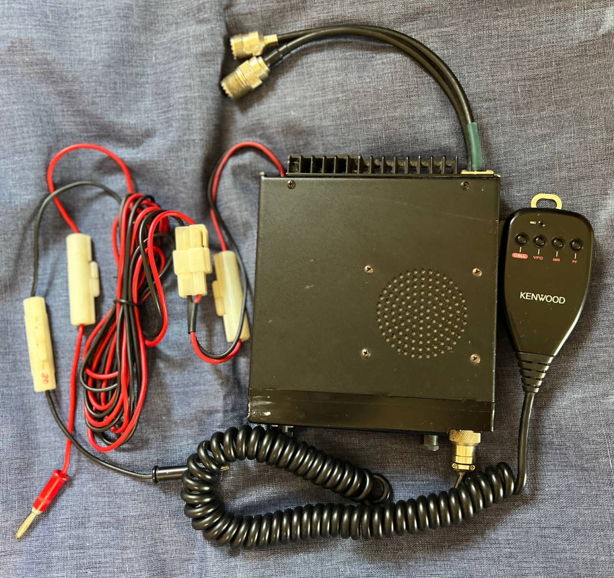 KENWOOD TM-701 VHF/UHFモービル機 】☆簡易動作確認済み ☆受信改造