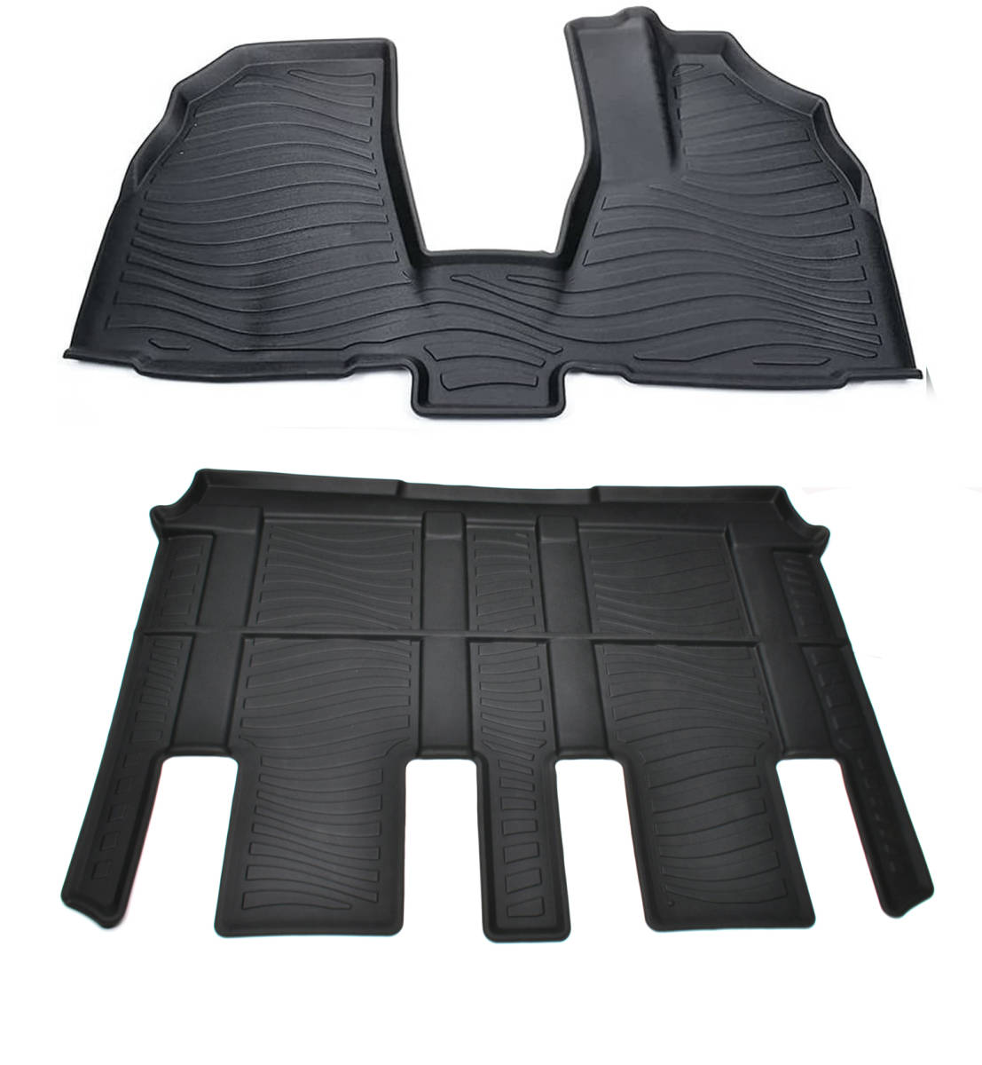 ノア80系 ヴォクシー 80系 エスクァイア80系 運転席＆助手席 1列目 2列目 3Dマット フロアマットラバーマット カーマット ラゲッジマット 