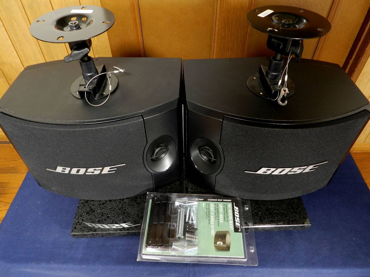 BOSE スピーカー 301V 301v ペア 吊り金具の通販 bose ボーズ