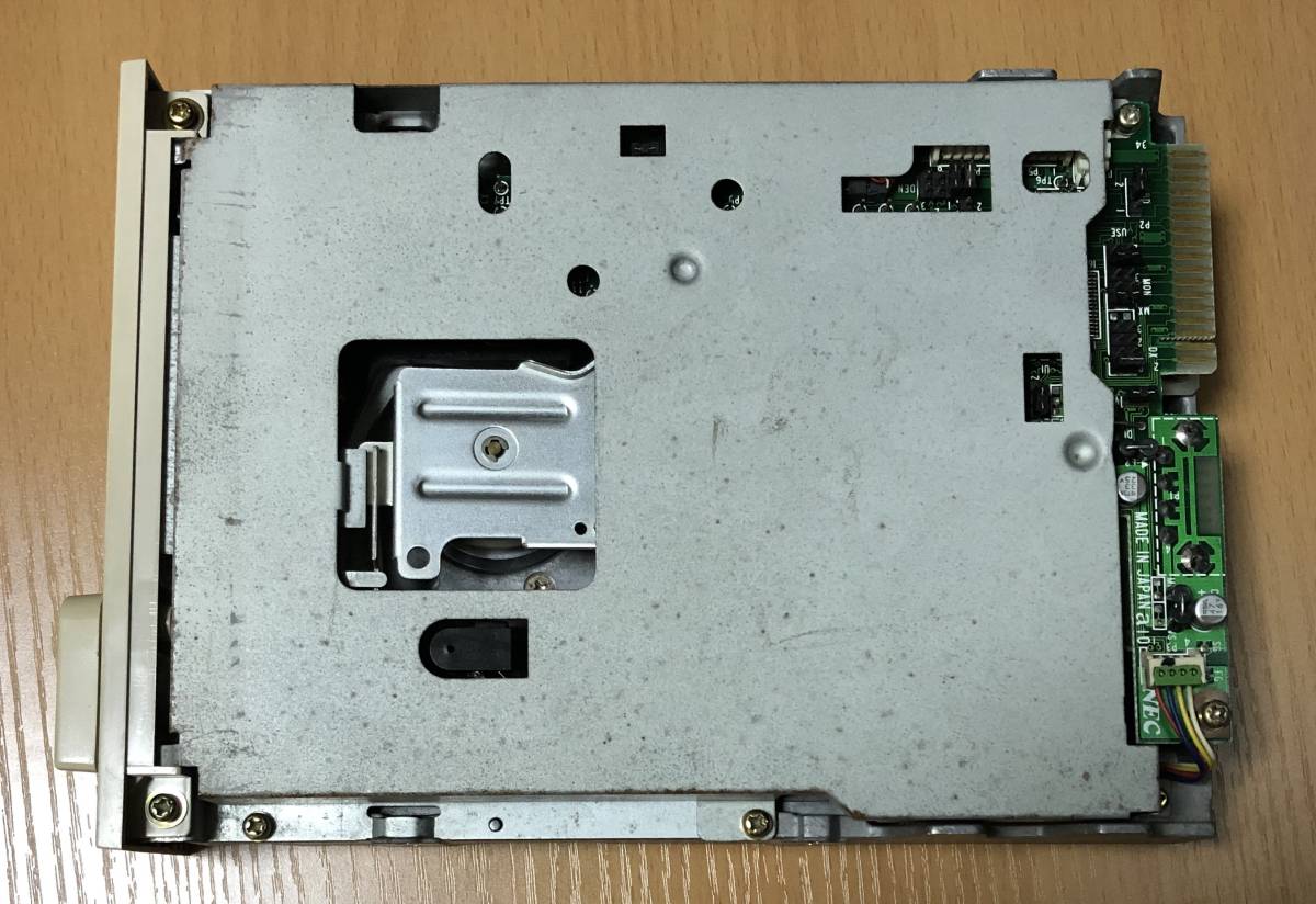 NEC 5インチフロッピーディスクドライブ FD1155D PC-9801用 フロント