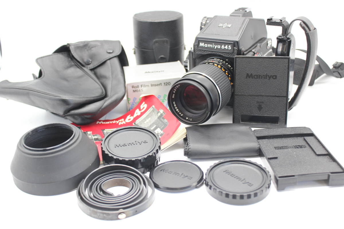 Y2142 マミヤ Mamiya M645 Sekor C 150mm F4 付属品多数 ジャンク