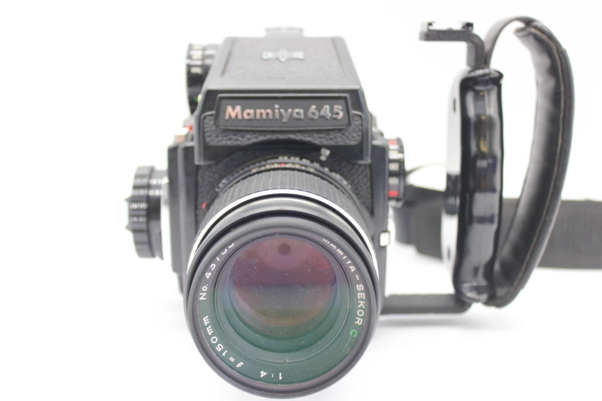 Y2142 マミヤ Mamiya M645 Sekor C 150mm F4 付属品多数 ジャンク