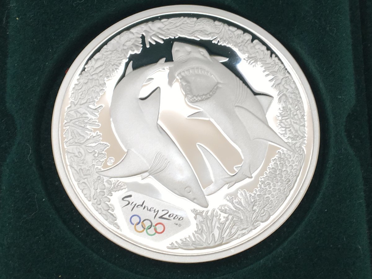 オーストラリア シドニーオリンピック 2000 記念 純銀 1oz 5ドル