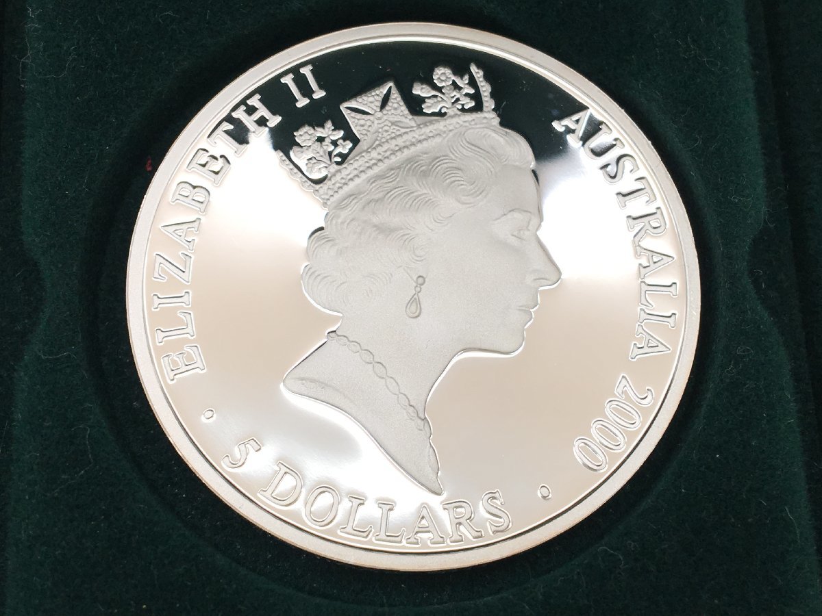 オーストラリア シドニーオリンピック 2000 記念 純銀 1oz 5ドル