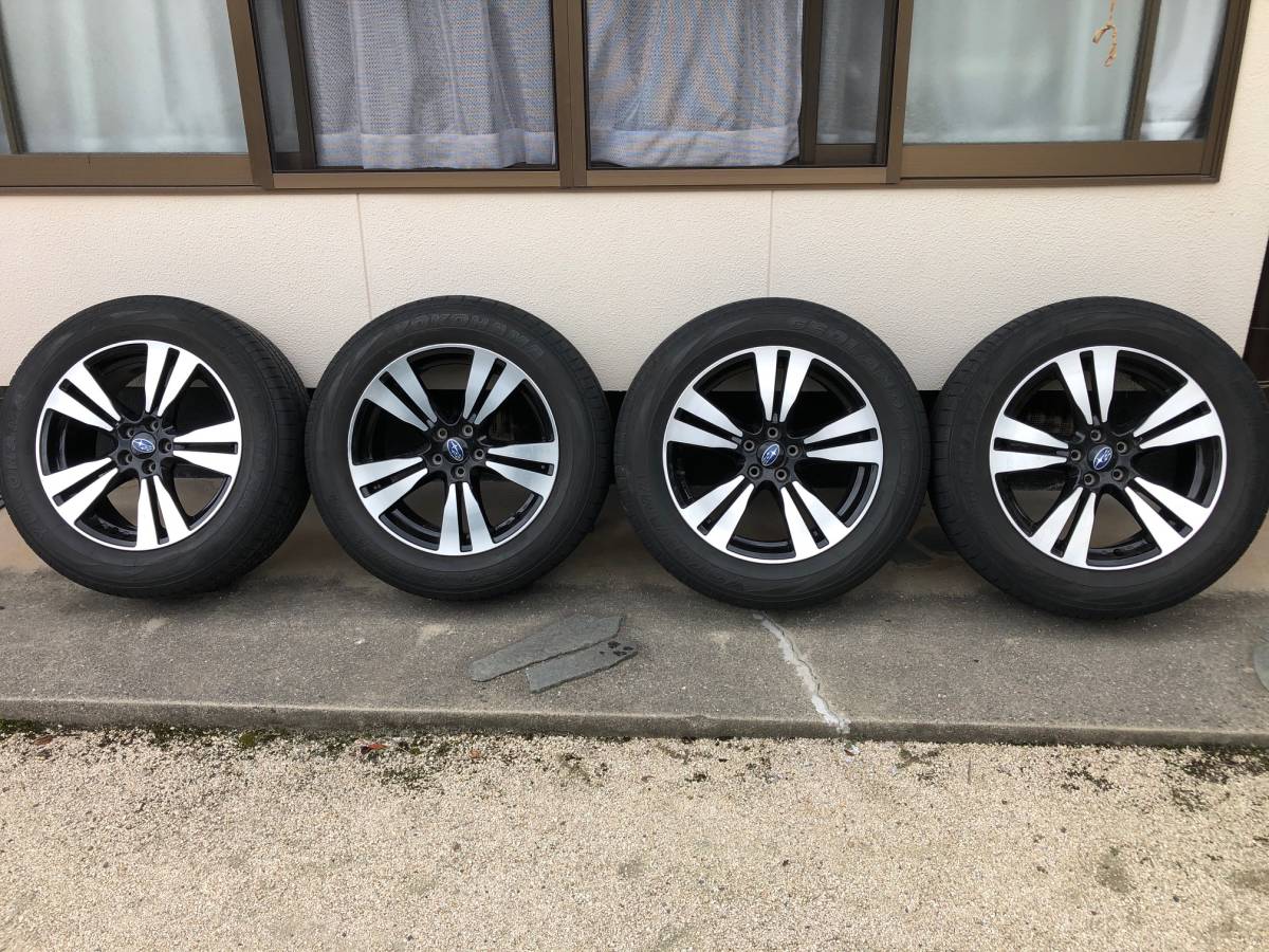 スバル純正 SJフォレスター XVにも ホイール7J 100+48 2014年製 