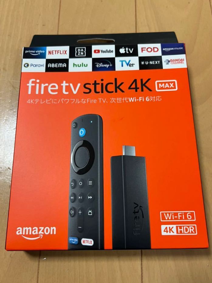amazon Fire TV Stick 4K Max Alexa対応音声認識リモコン(第3世代)付属